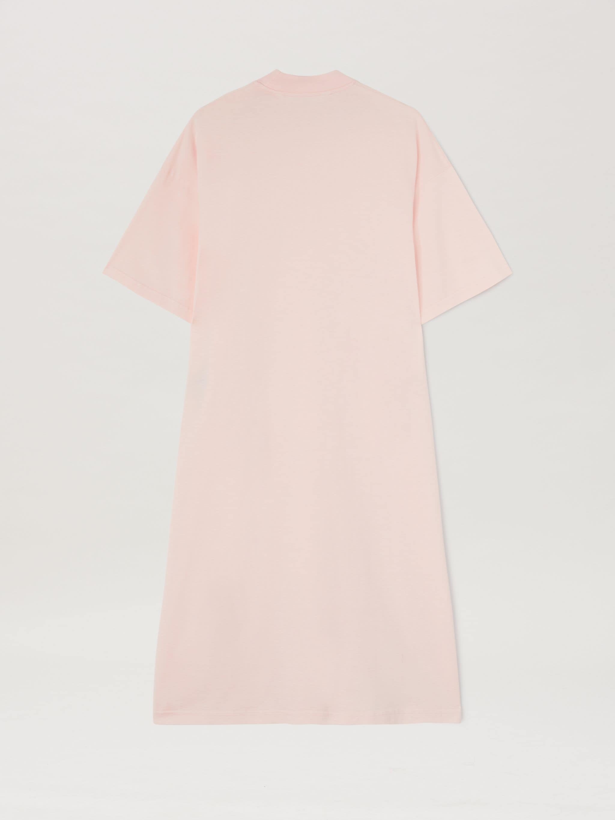 Logo T-Shirt Dress Pink - 2