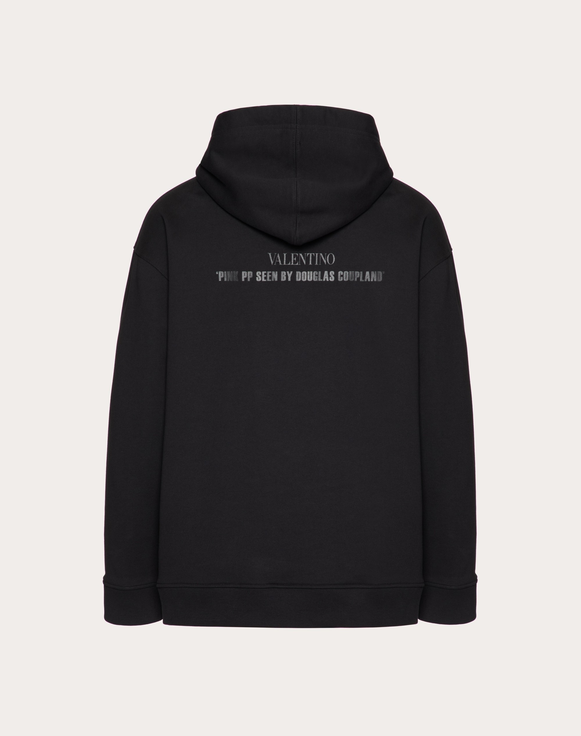 COTTON SWEATSHIRT WITH « WE ALL HAVE SECRET MESSAGES HIDDEN WITHIN US » PRINT BY DOUGLAS COUPLAND - 4