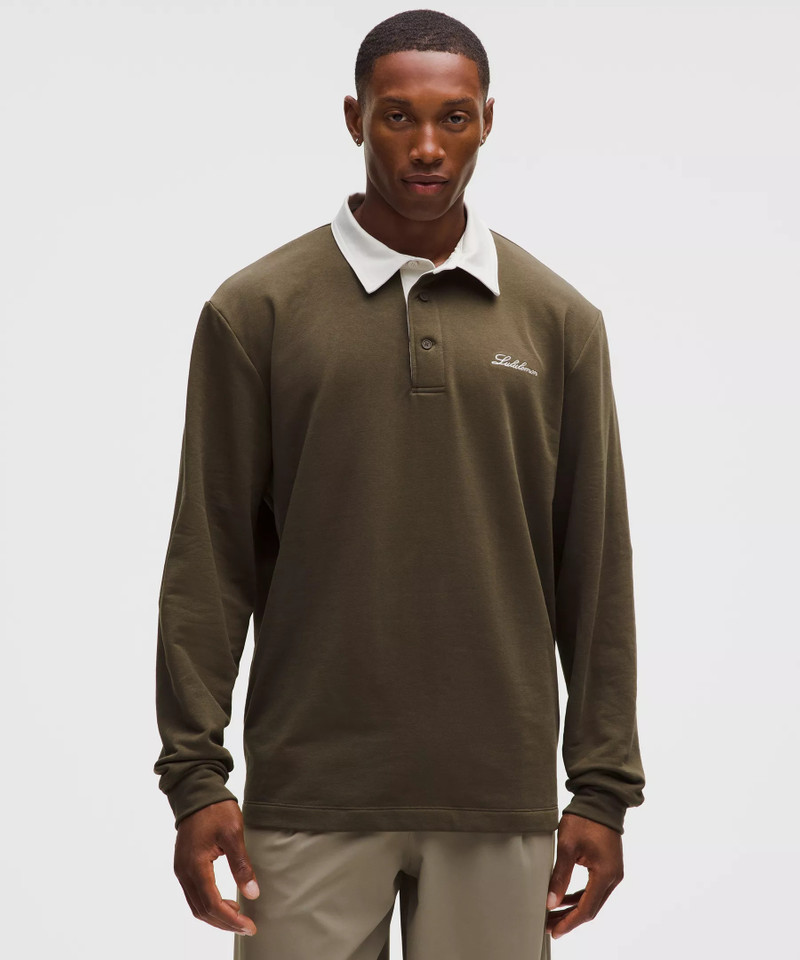 Long-Sleeve Rugby Shirt *Embroidery 1