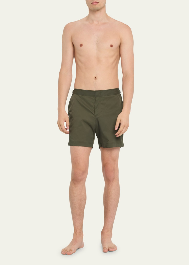 ORLEBAR BROWN Men's Bulldog Piped Nylon Swim Shorts outlook