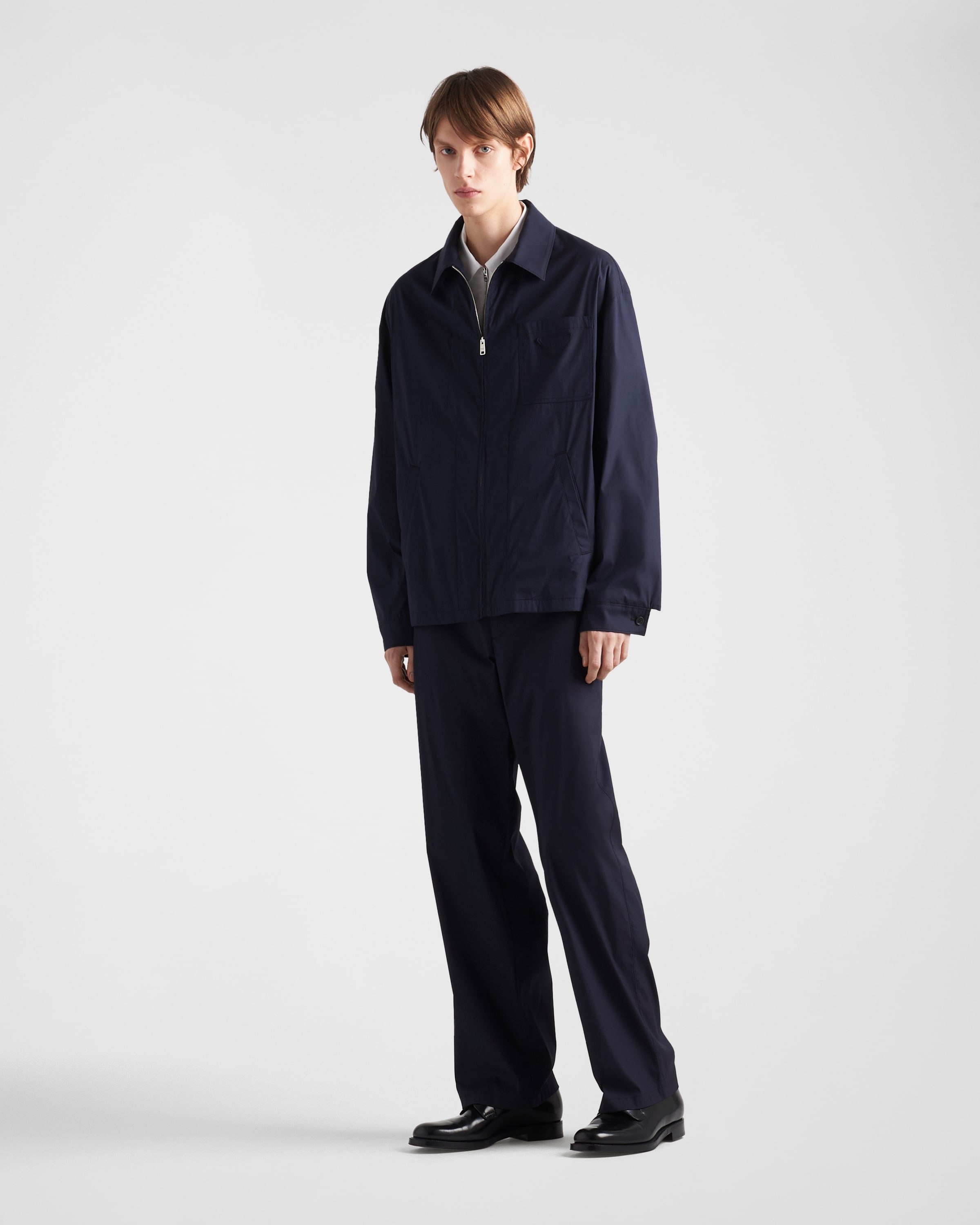 Stretch poplin pants - 2