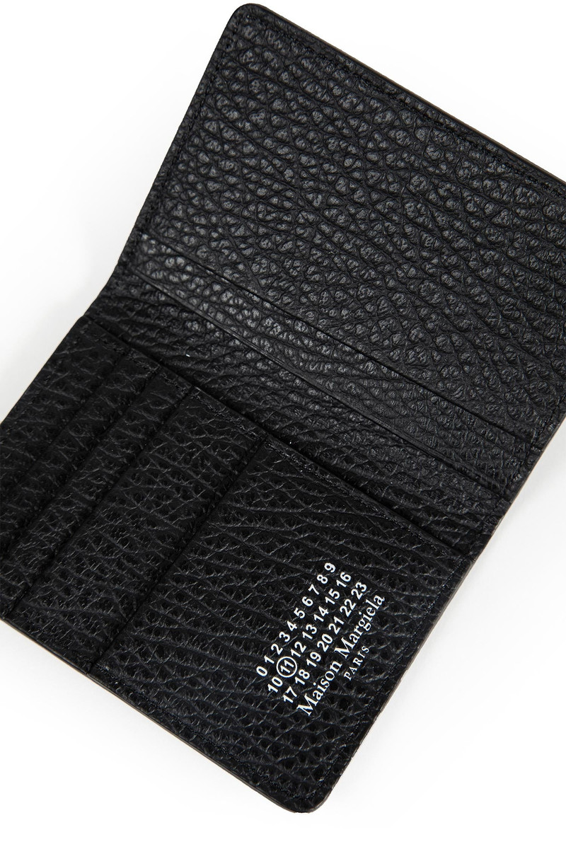 Maison Margiela Grained Leather 4-stitch Bifold Card Holder outlook
