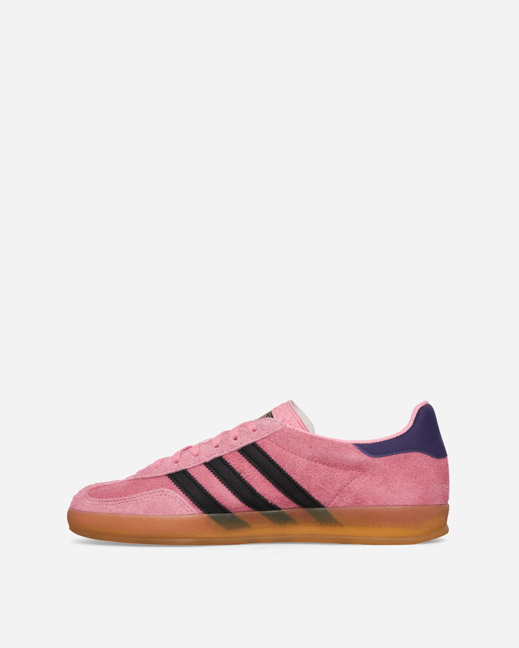 Women's Gazelle Indoor Sneakers Bliss Pink / Core Black / Collegiate Purple - 3