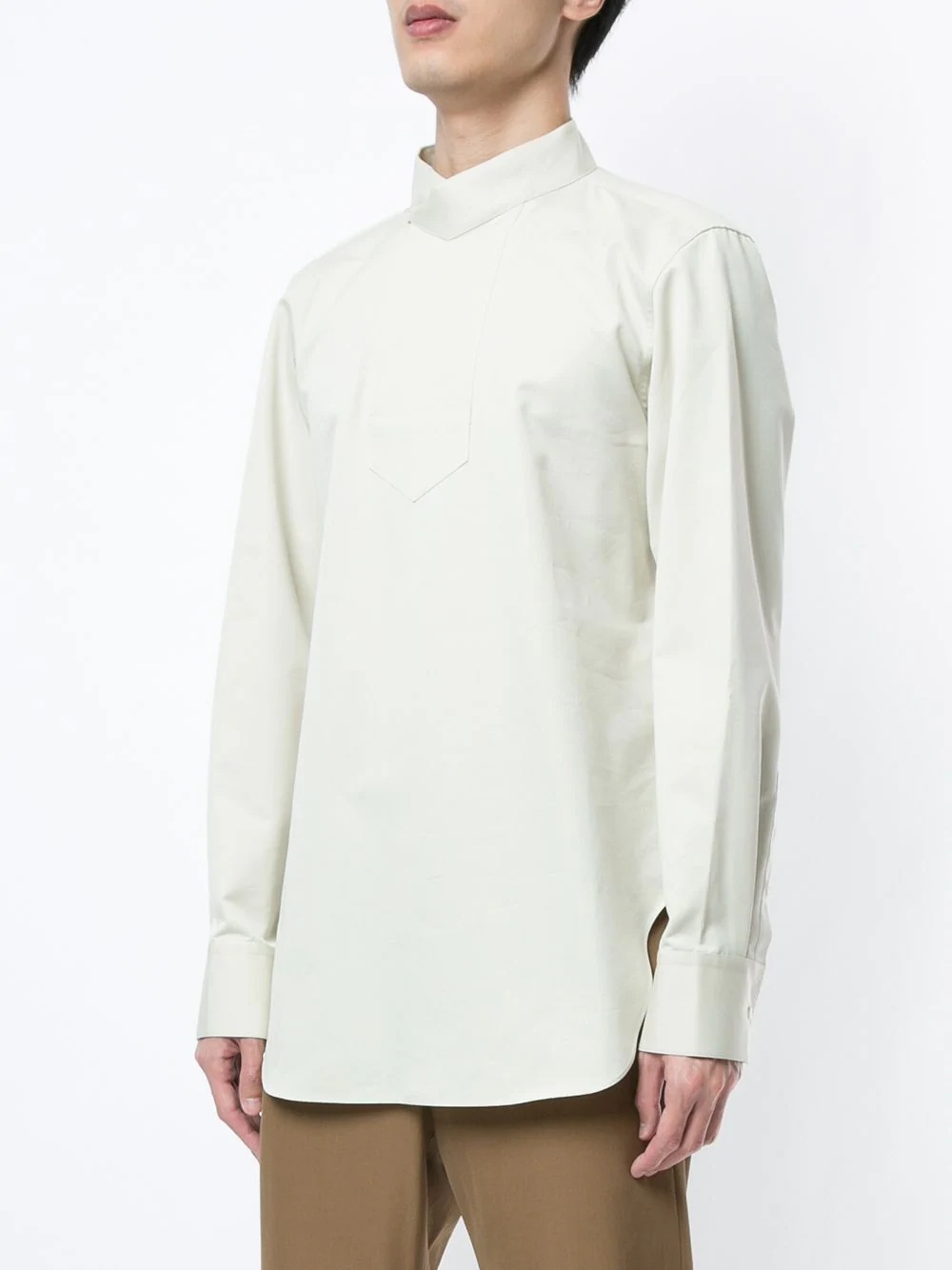 bib long-sleeve shirt - 3