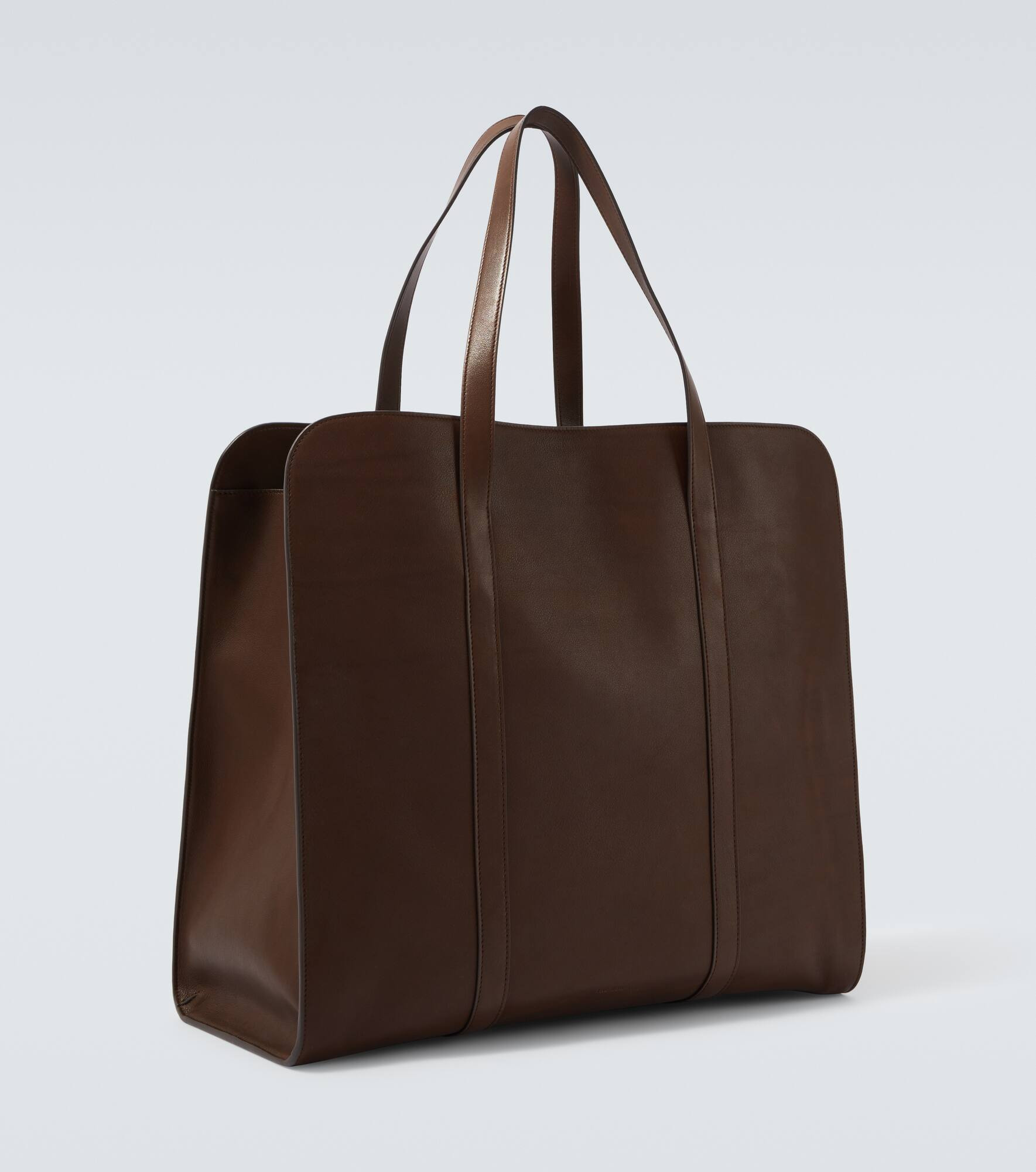 Ben leather tote bag - 5