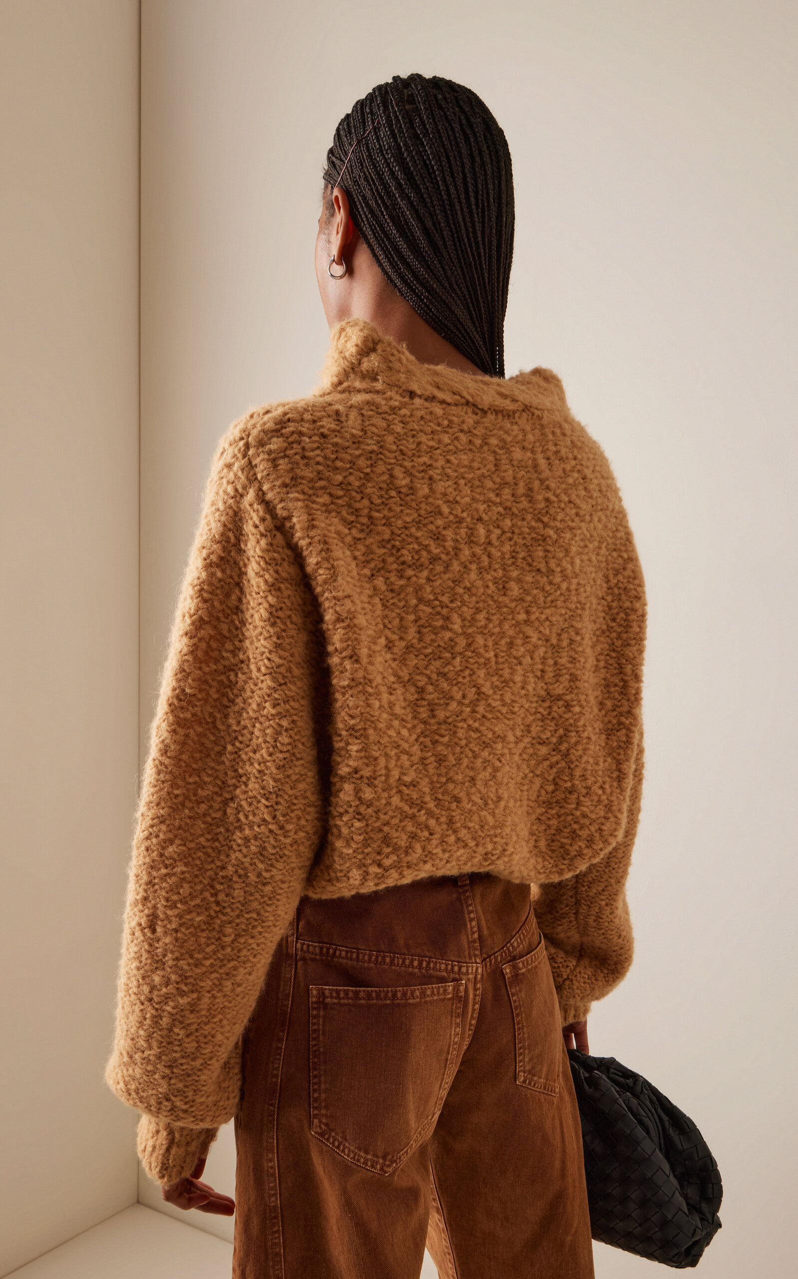 Romane Alpaca-Blend Sweater tan - 4