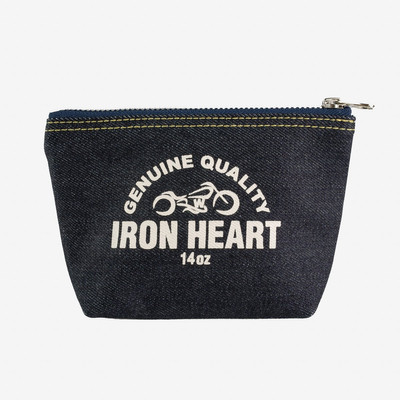 Iron Heart IHG-108 14oz Selvedge Denim Zip-Up Pouch outlook