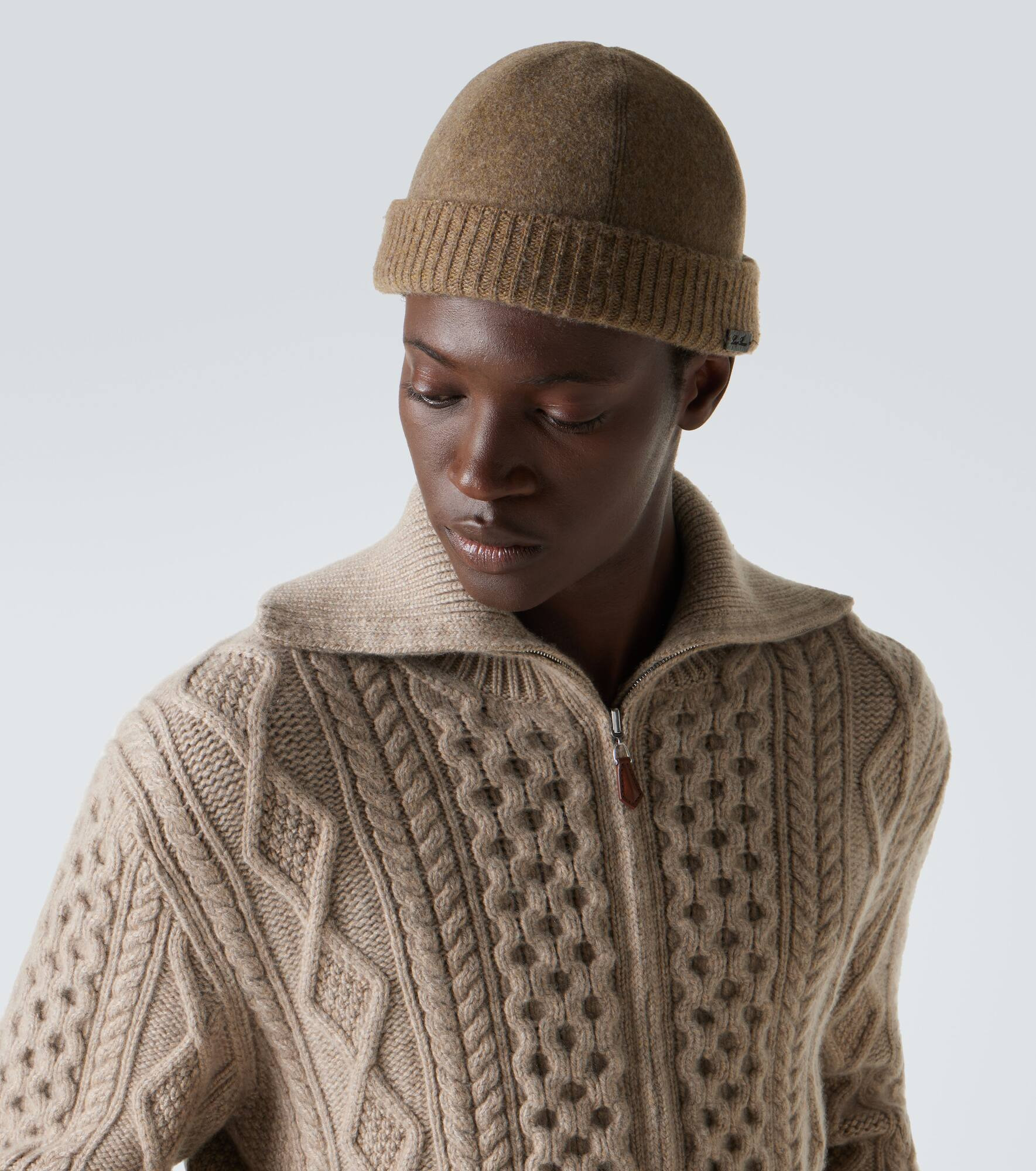 Cashmere beanie - 3