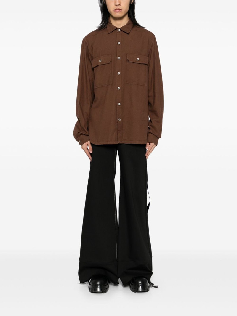 Rick Owens DRKSHDW cotton shirt outlook