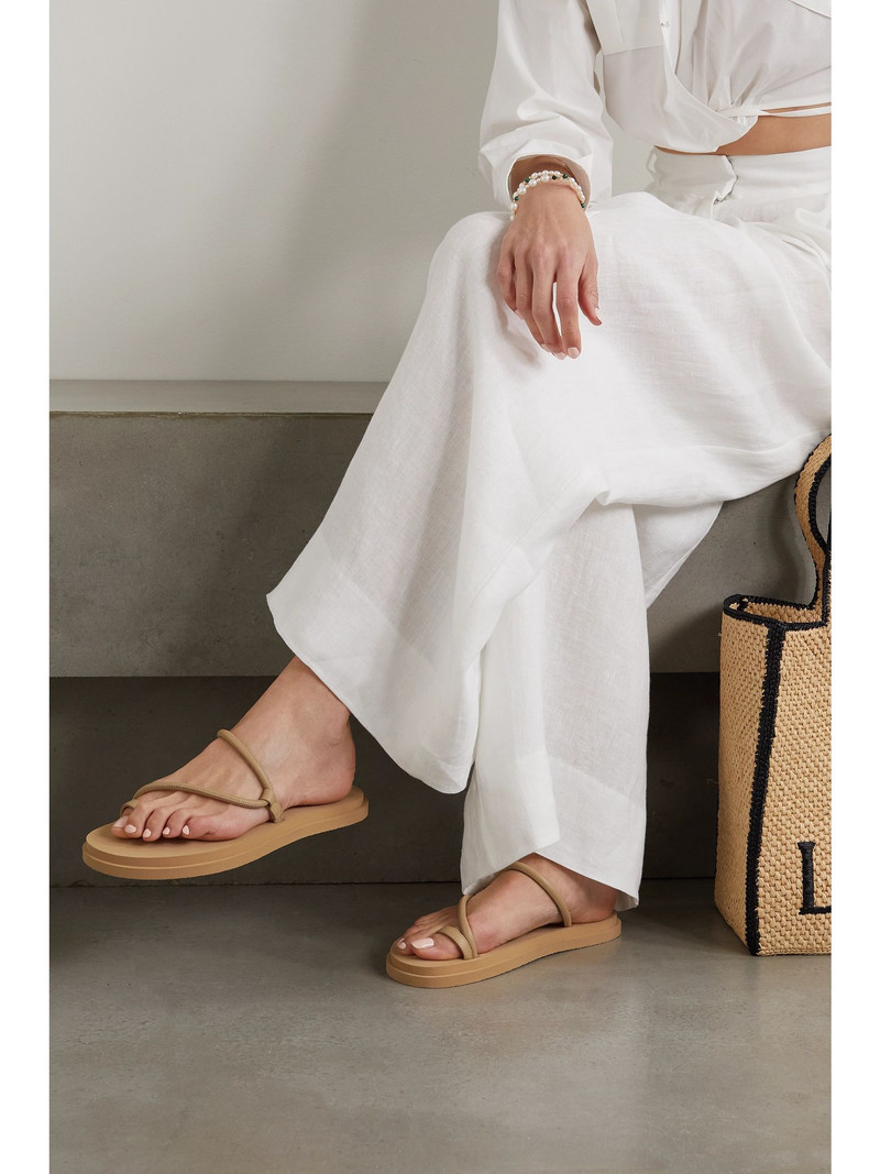 Emme Parsons Bari Pool leather sandals Beige outlook