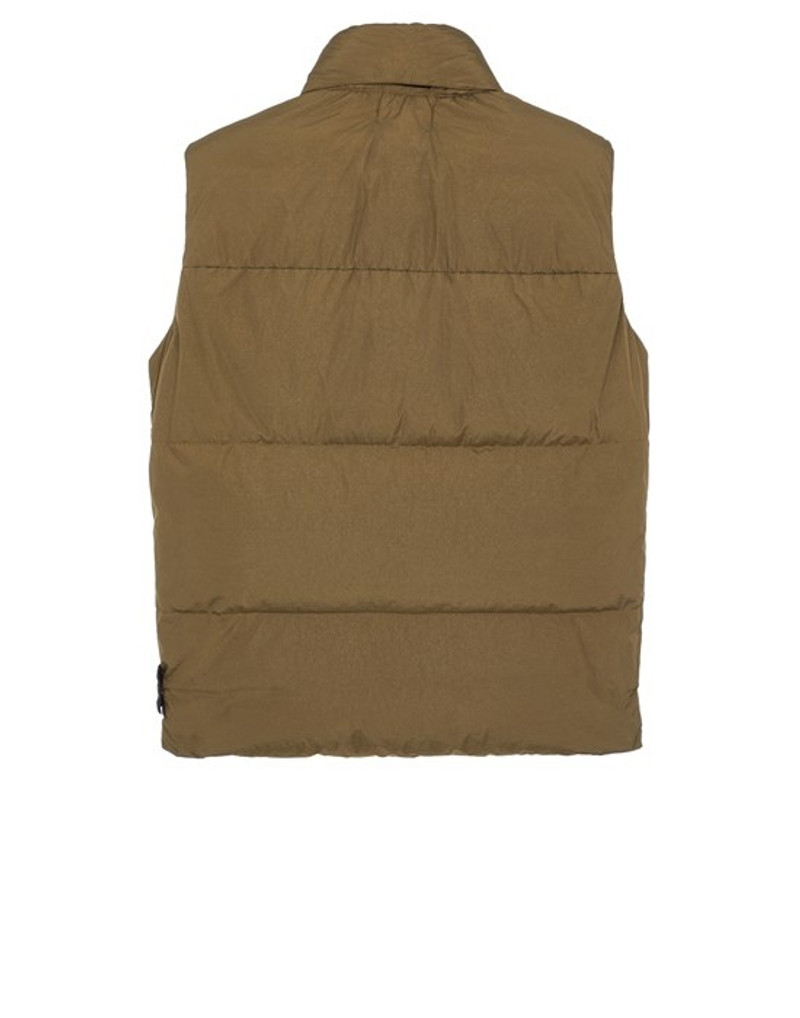 Stone Island G0423 GARMENT DYED CRINKLE REPS RECYCLED NYLON DOWN OLIVE GREEN outlook