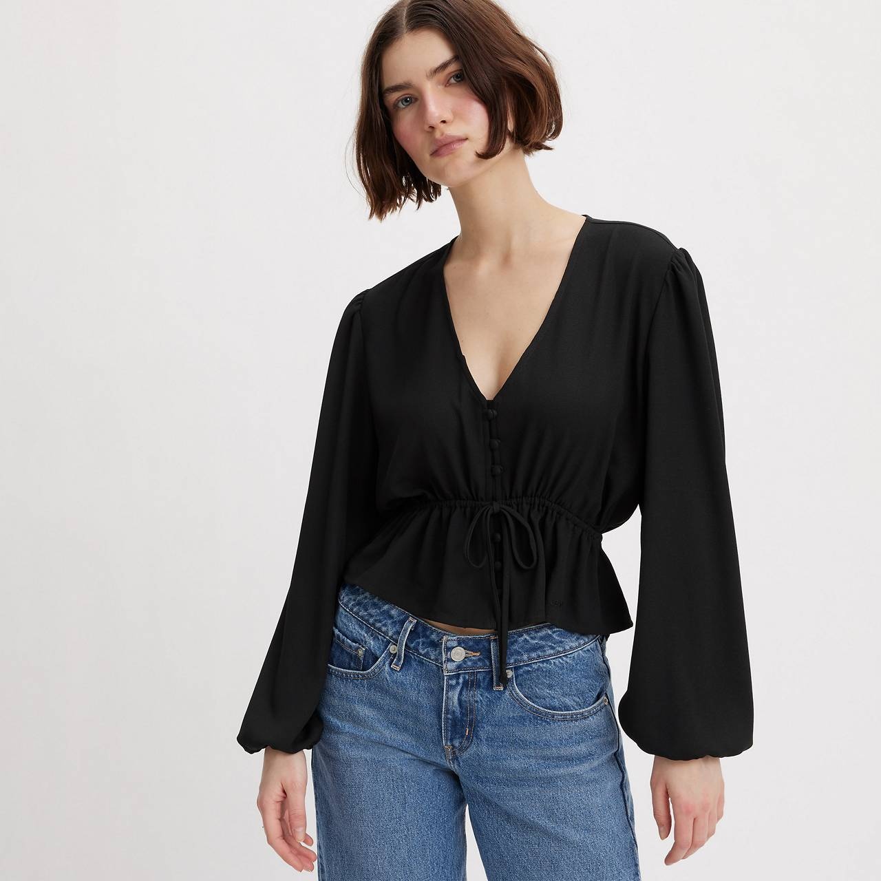 LISA LONG SLEEVE BLOUSE - 2