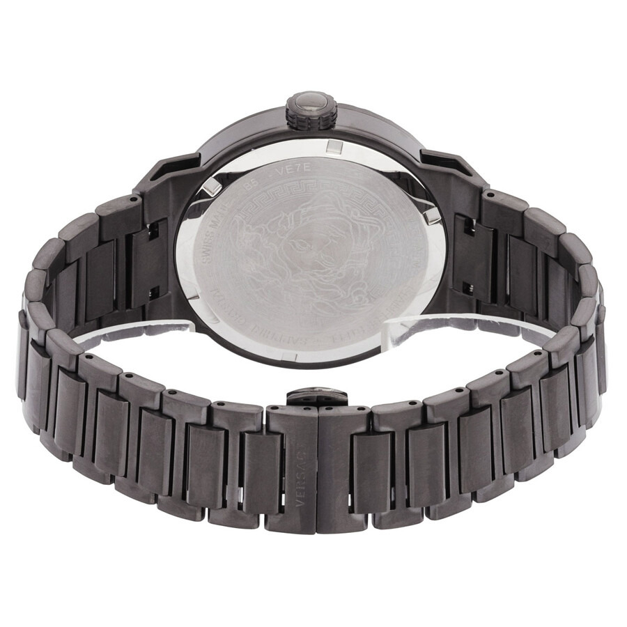 Versace Medusa Infinite Quartz Gunmetal Dial Men's Watch VE7E00723 - 3