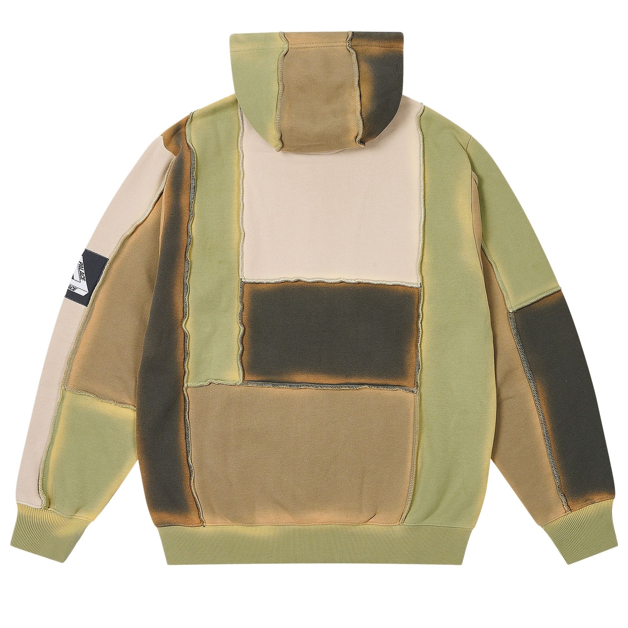 Palace Patch Me Up Zip Hood 'Multi Khaki' - 2