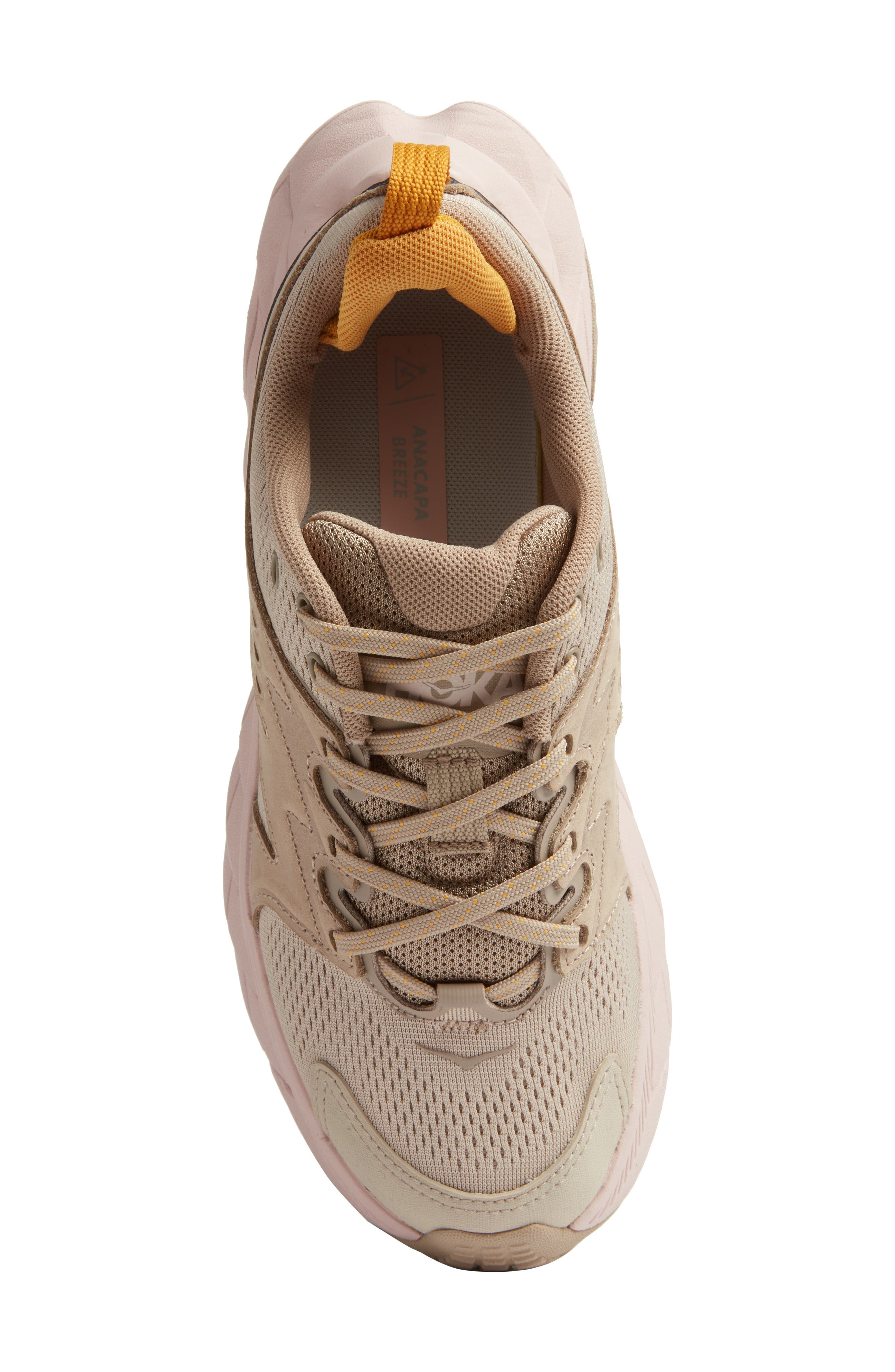 HOKA Anacapa Breeze Aero Low Breathable Trail Running Shoe in Oxford Tan /Peach Whip at Nordstrom - 5