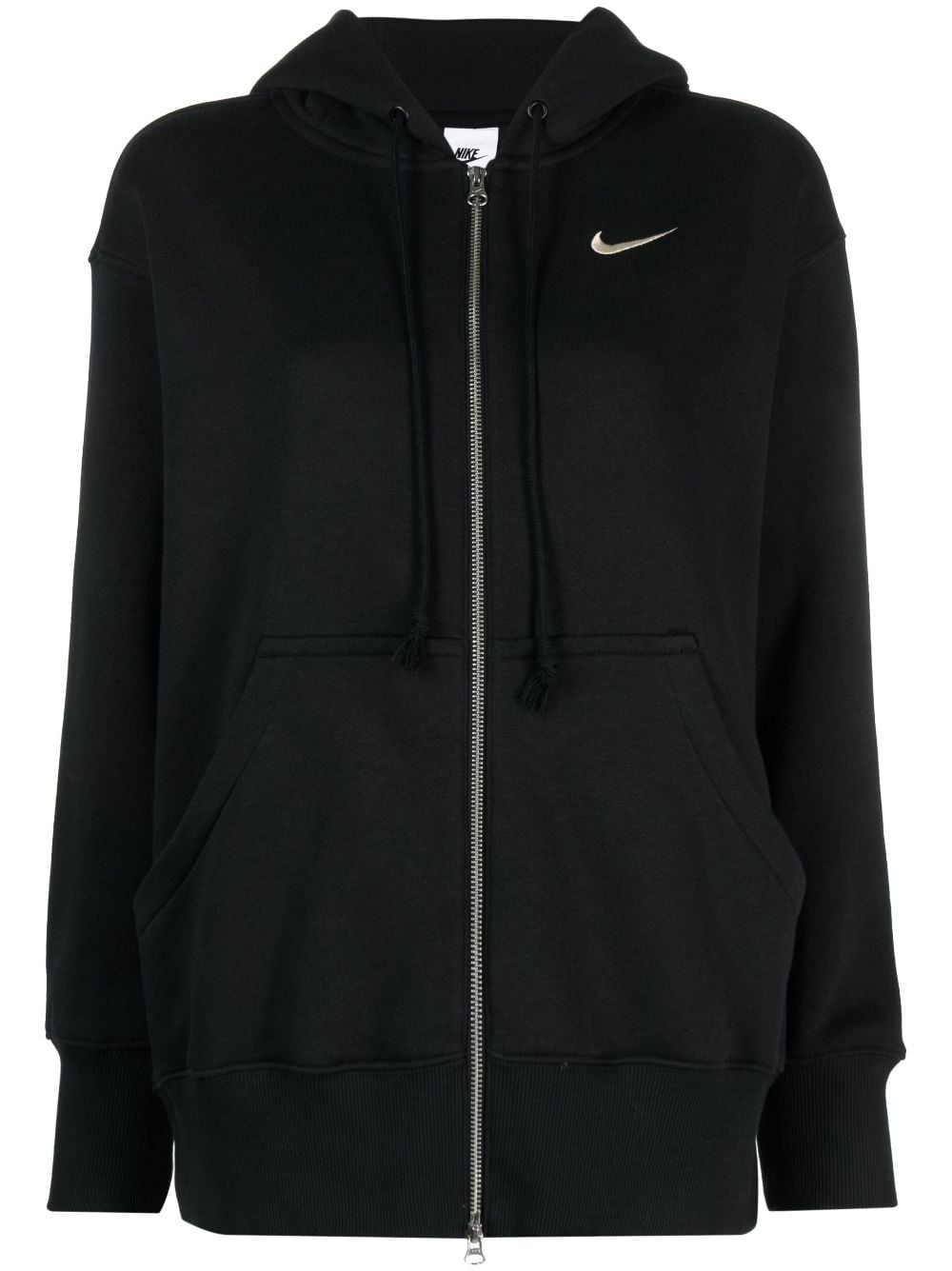 Phoenix logo-embroidered zip-up hoodie - 1
