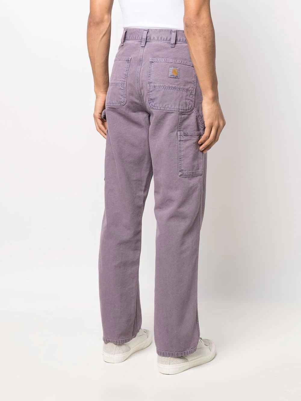 Single Knee tapered trousers - 4