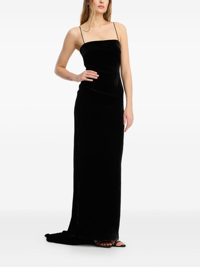 ROTATE train-detail dress outlook