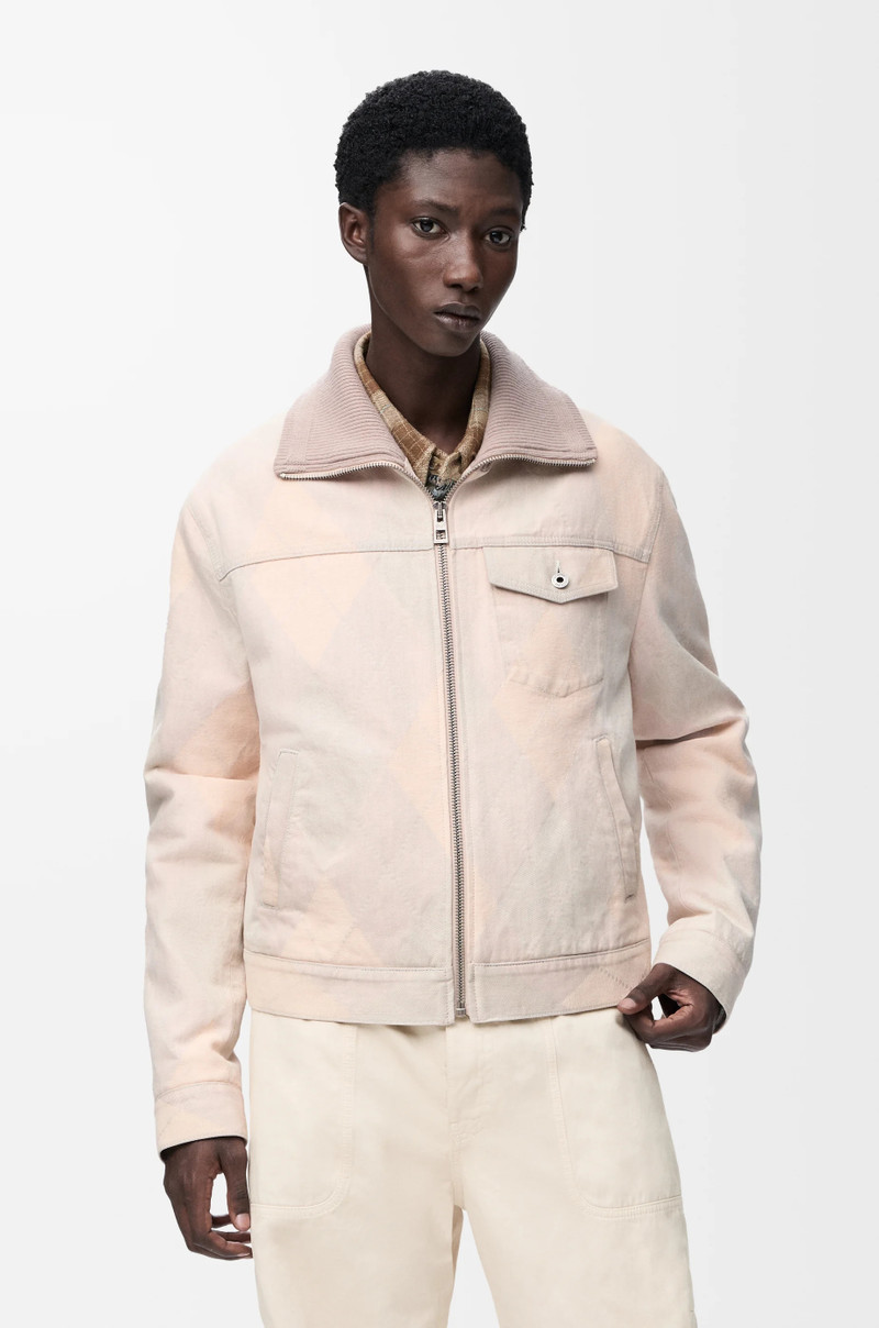 Zip-up jacket in denim 3