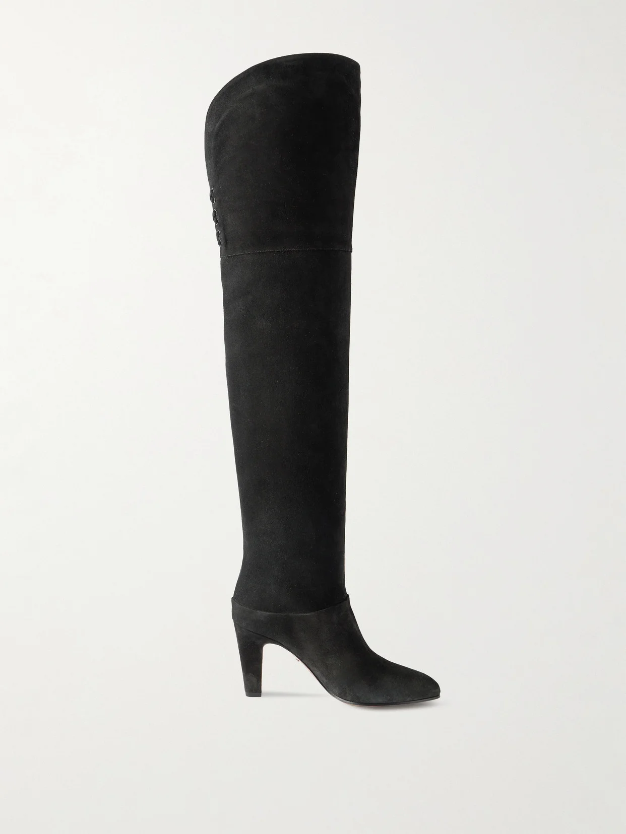 Eve Suede Over-the-knee Boots - 1