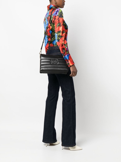 Dolce & Gabbana medium Tris leather clutch outlook