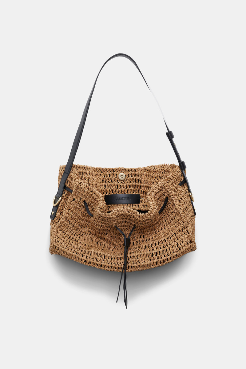 CHIC RAFFIA handbag 5