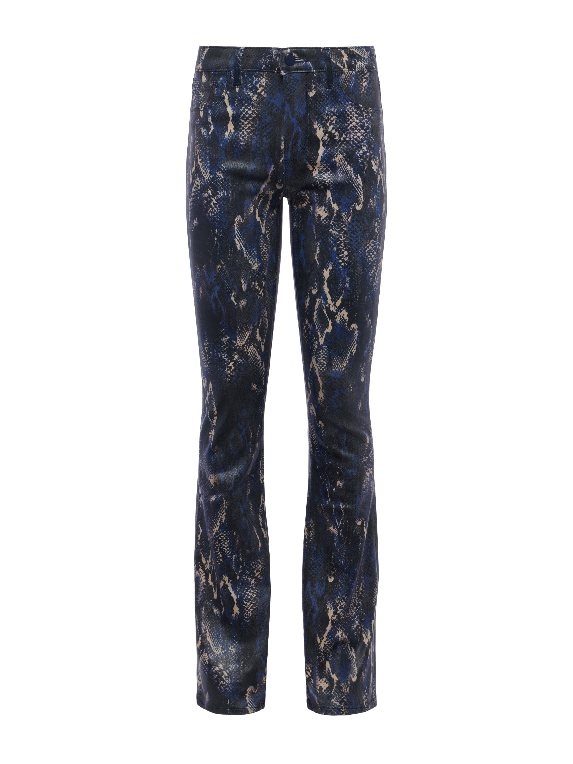Selma Coated Bootcut Jean - 1