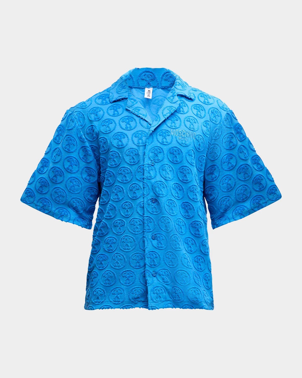 Men's Monogram Toweling Camp Shirt - 1