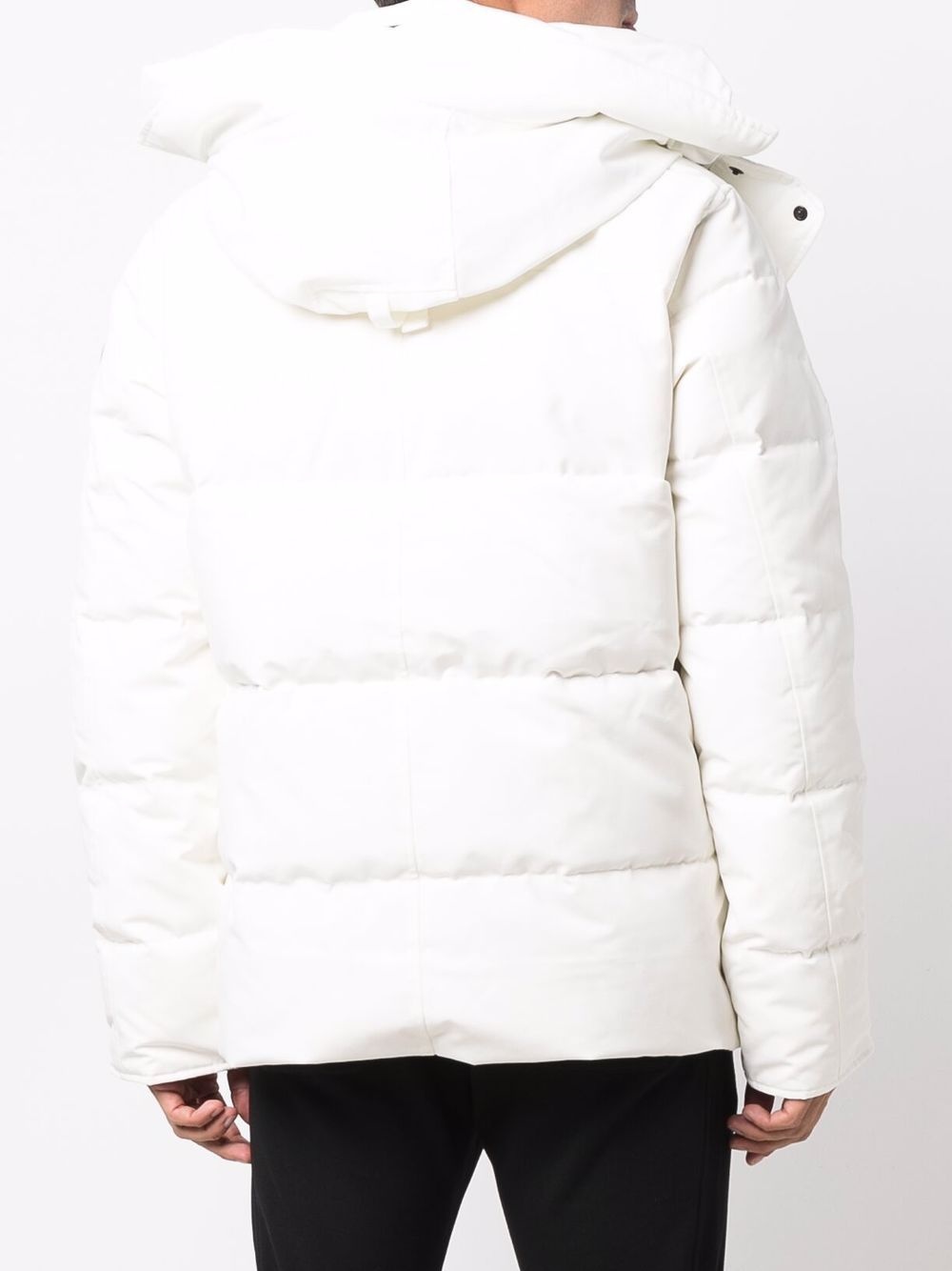 white padded coat - 4