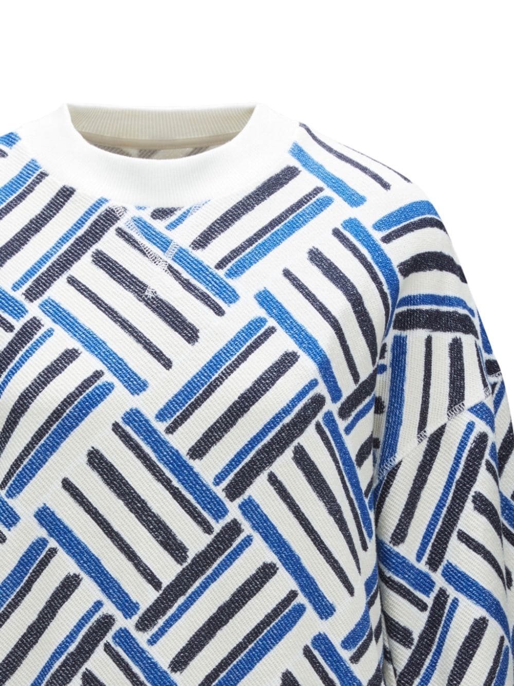 Eularia geometric-print cotton sweatshirt - 2