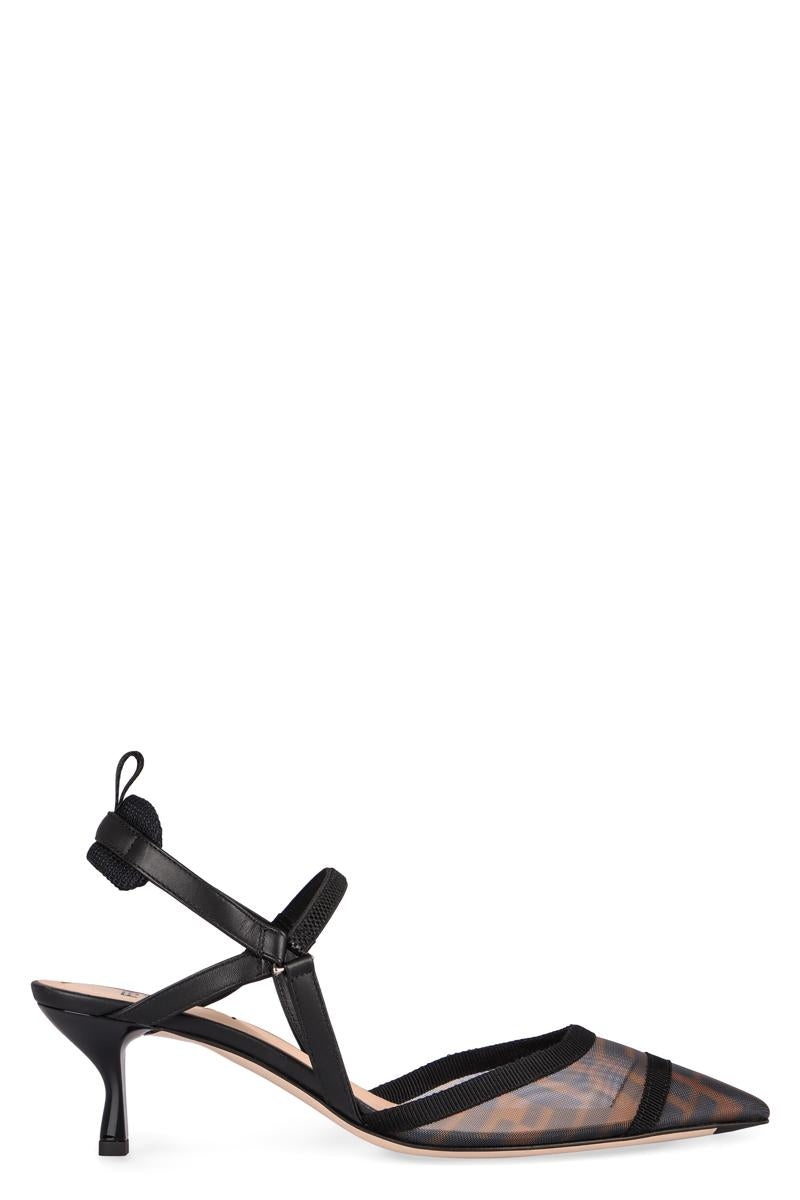 Fendi Colibrì Lite Pointy-Toe Slingback - 1