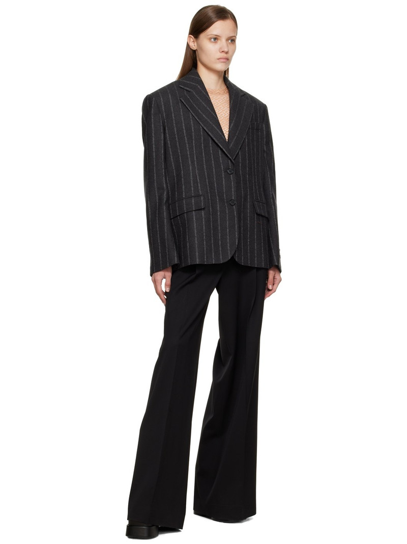 VERSACE Gray Informal Blazer outlook