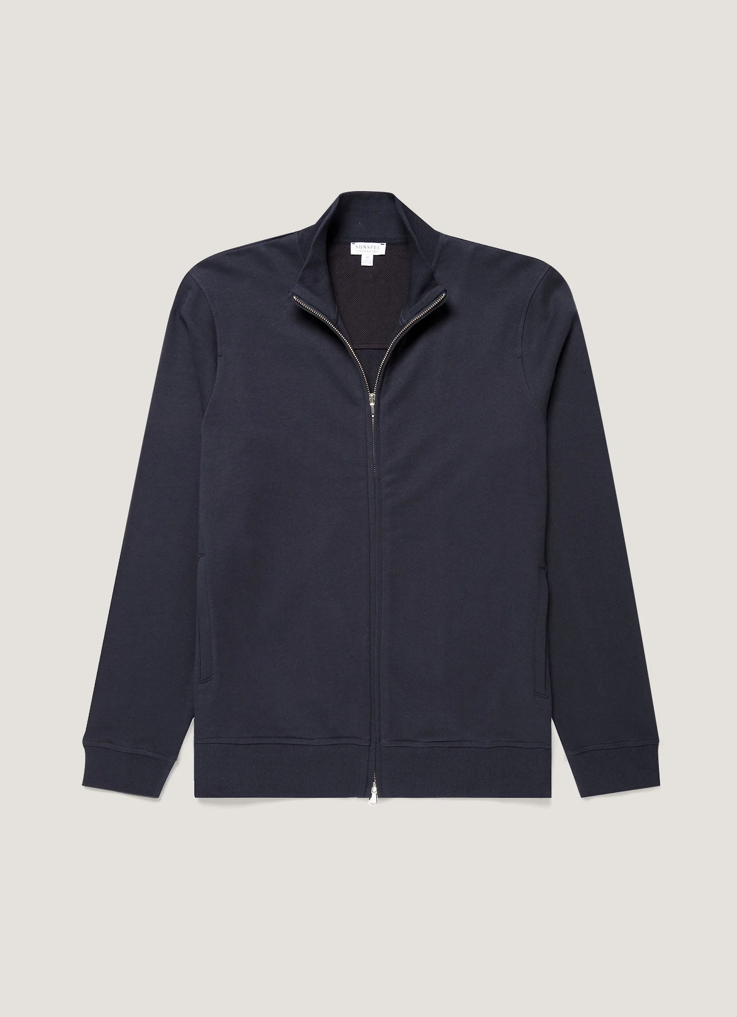Supima Loopback Zip Sweatshirt - 1