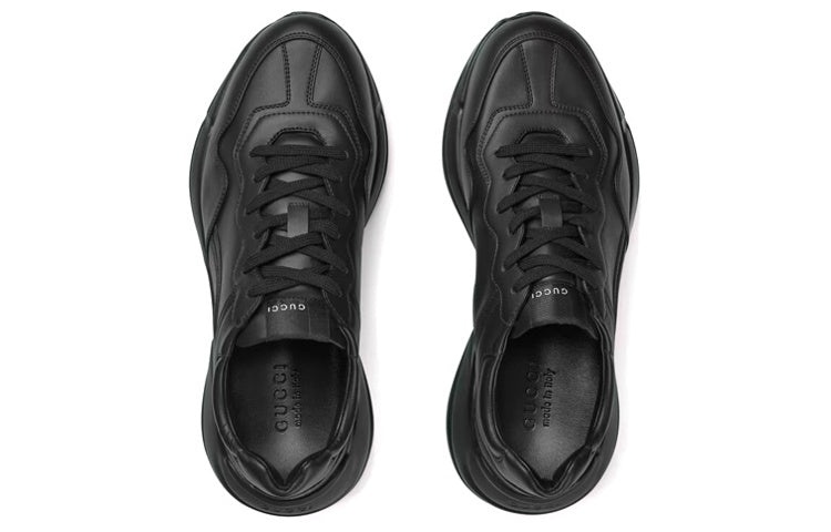 (WMNS) Gucci Rhyton Exquisite Shoes 'Black' 721749-0G2R0-1000 - 3