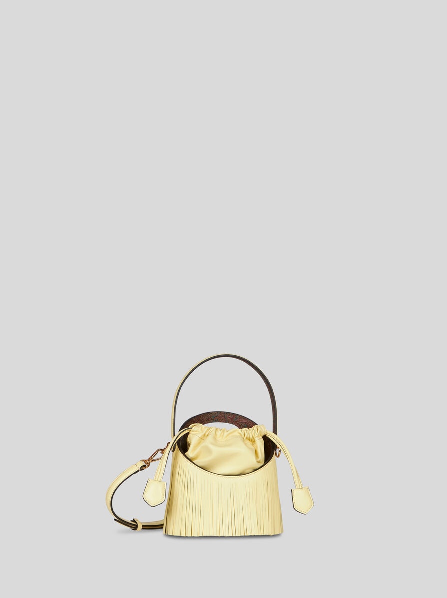 MINI SATURNO BAG WITH FRINGING - 6