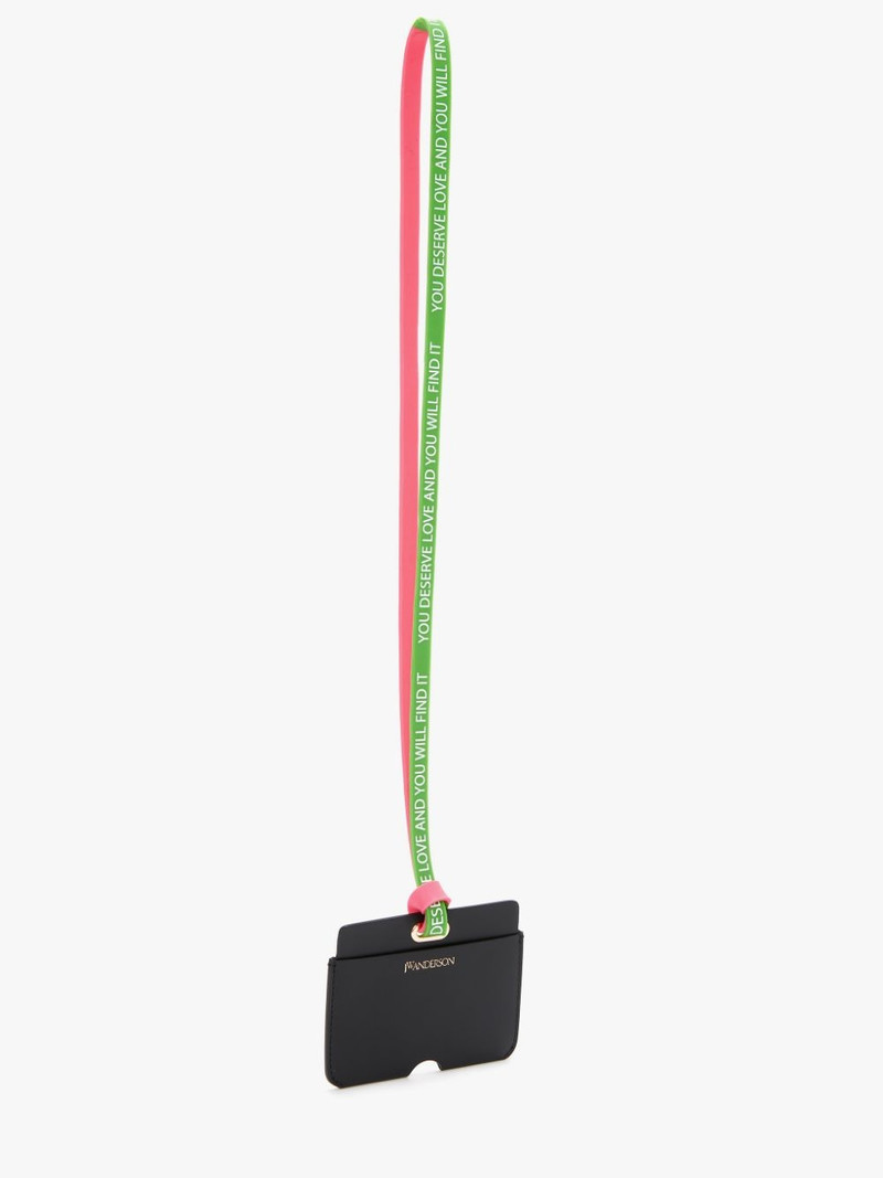 JW Anderson CARDHOLDER WITH SILICONE STRAP outlook