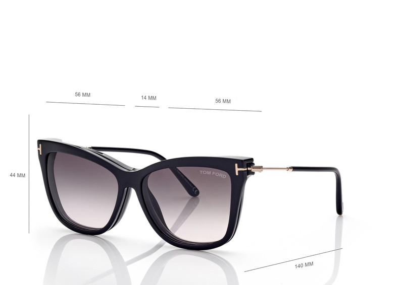 BLUE BLOCK SOFT CAT EYE OPTICALS CLIP ON SUN 8