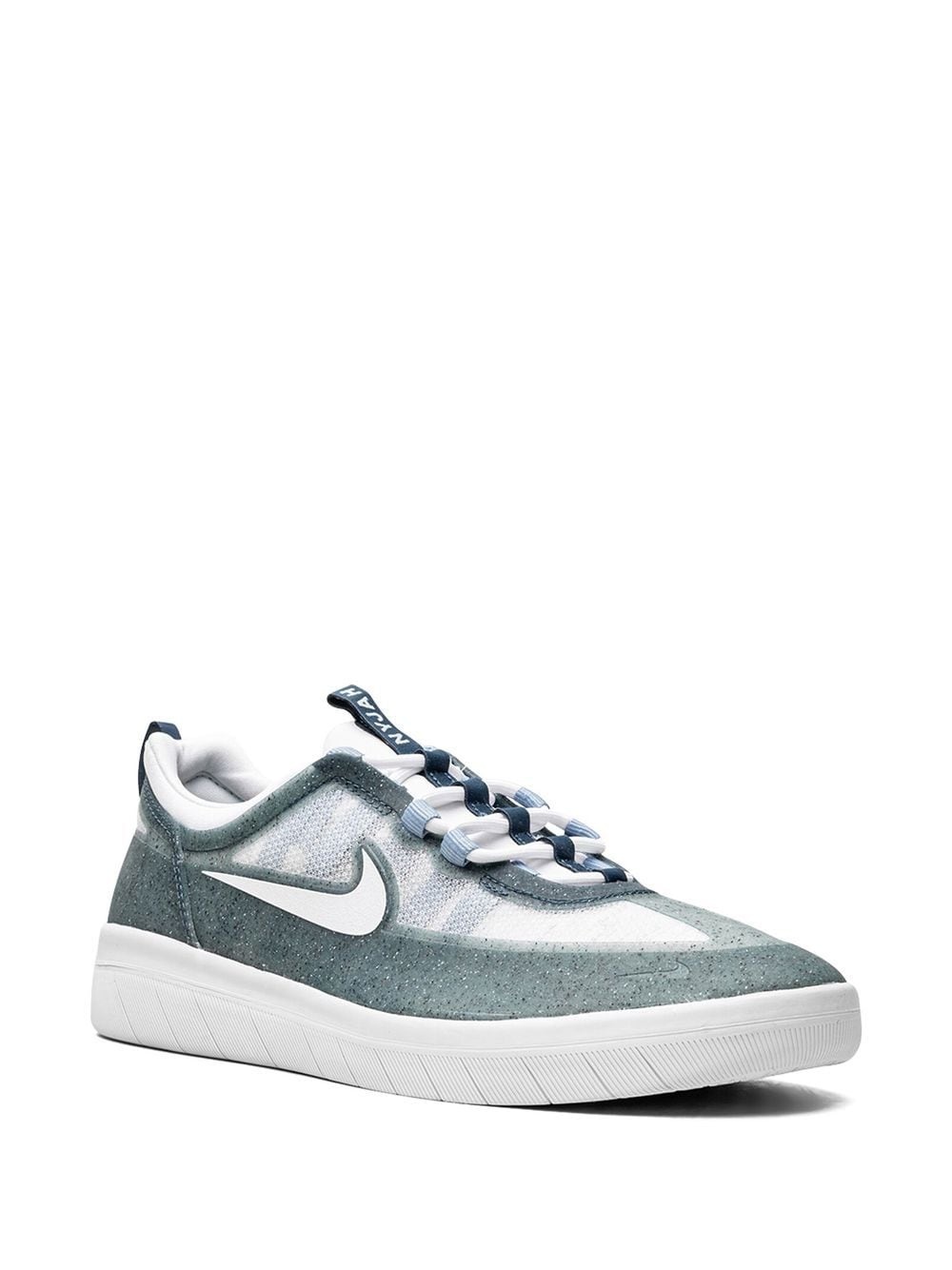 SB Nyjah Free 2 Premium "Ash Green/White/Boarder Blue" sneakers - 2