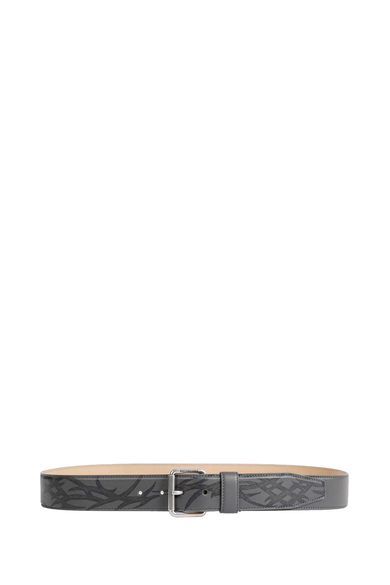 Prong Leather Belt - 1