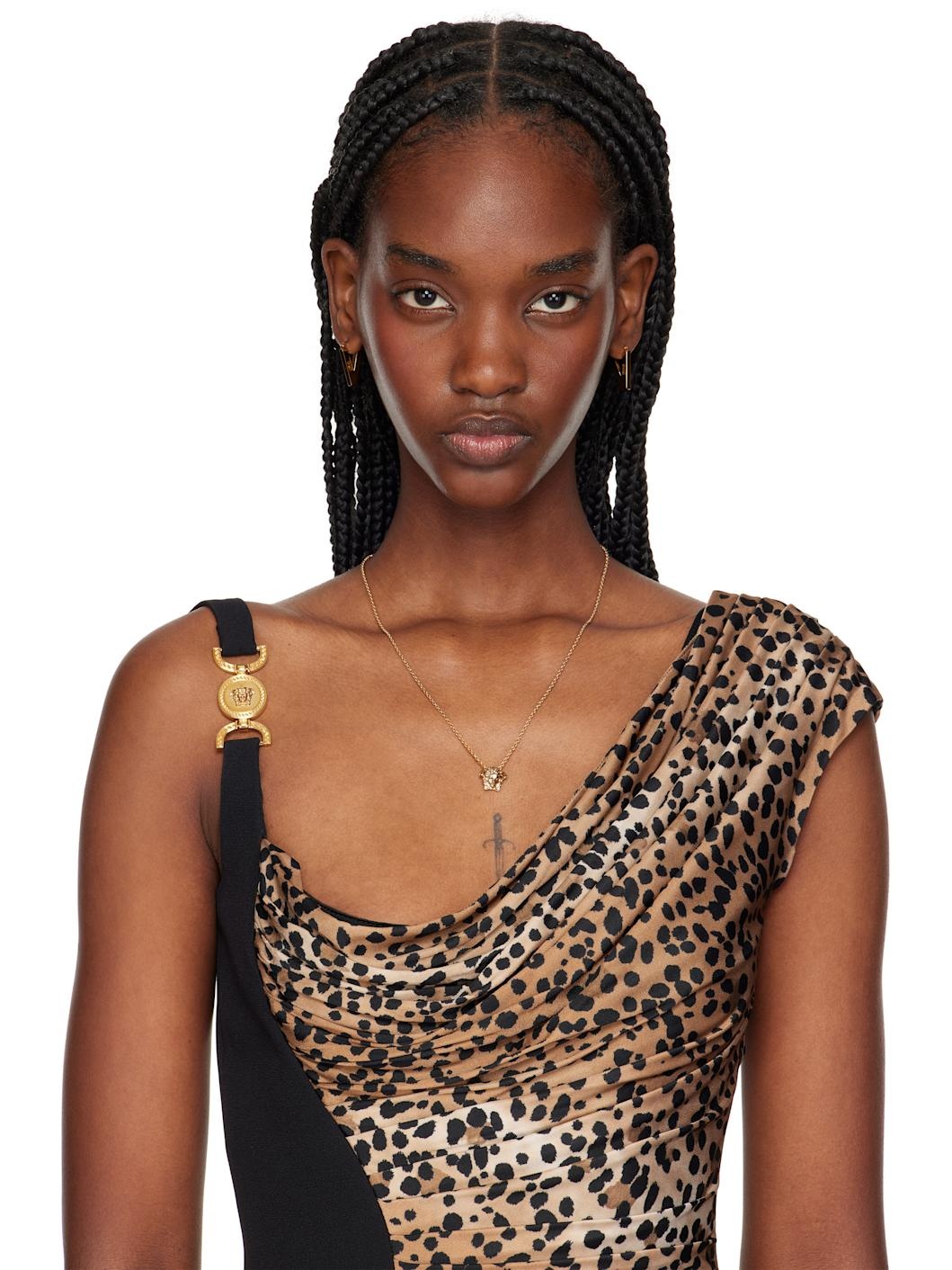 Gold 'La Medusa' Necklace - 2