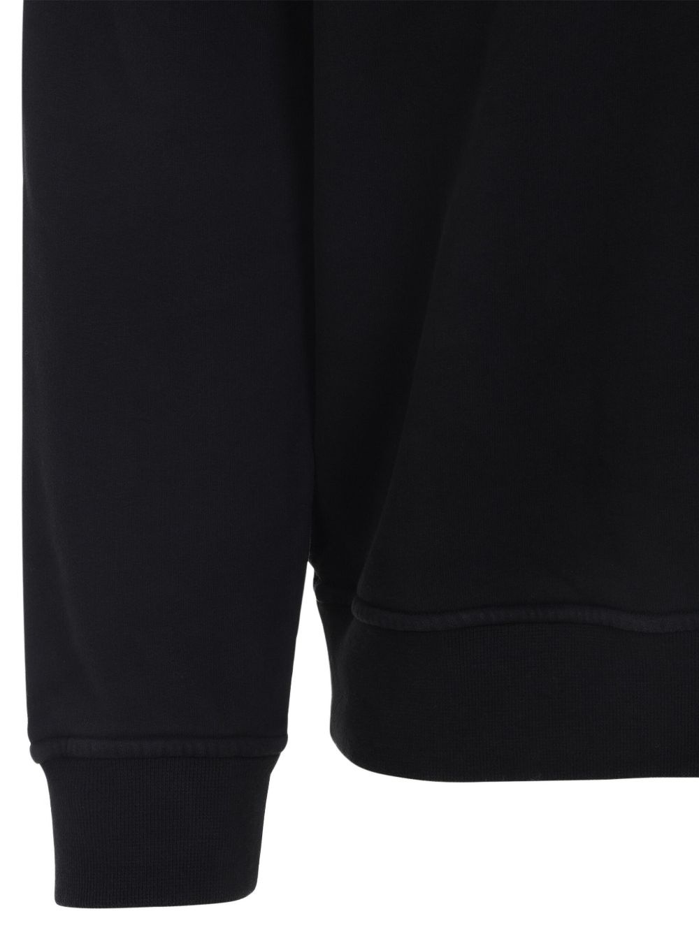 pocket-detail crew neck sweatshirt - 3