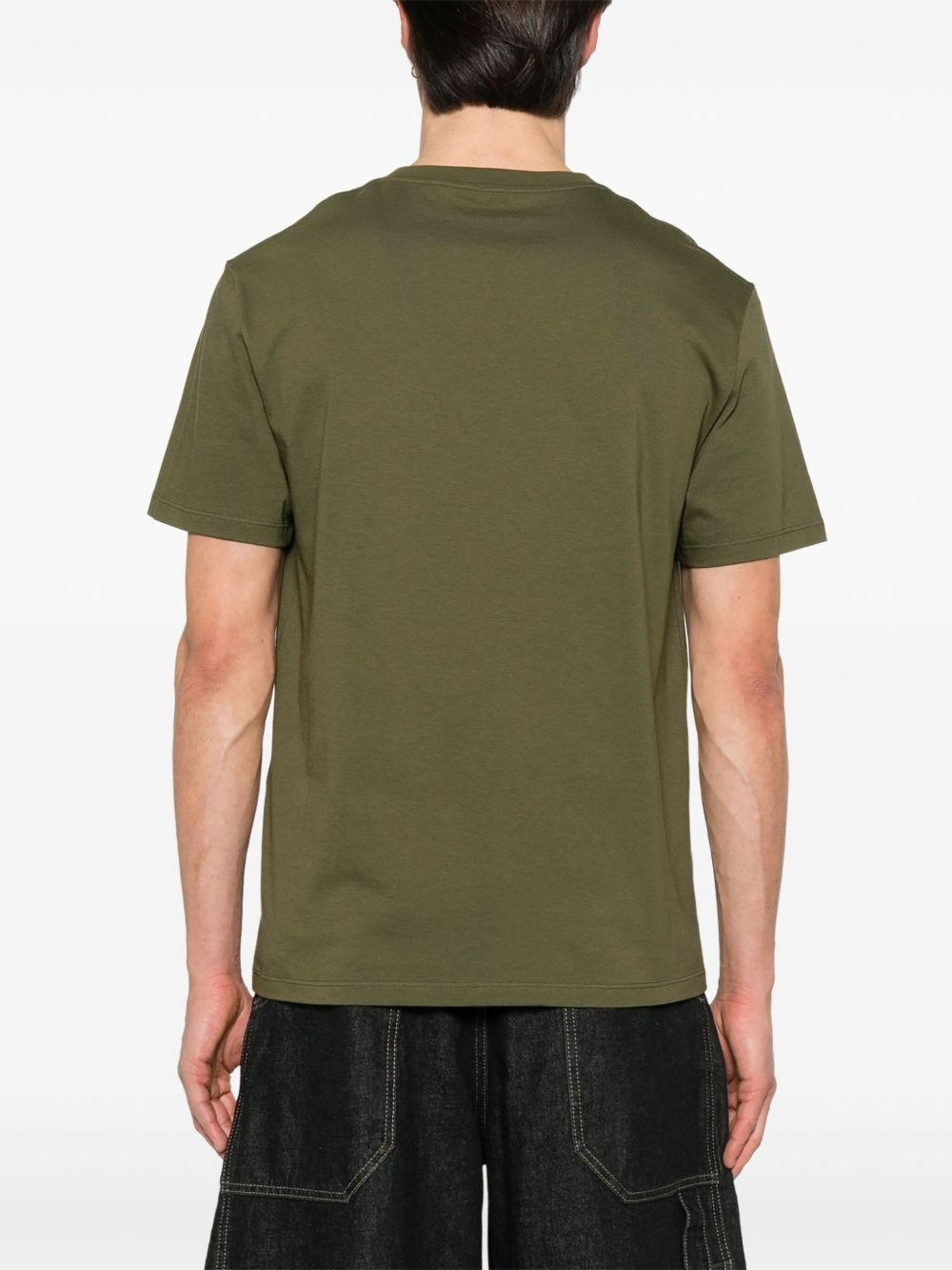 Anagram-embroidered T-shirt - 3
