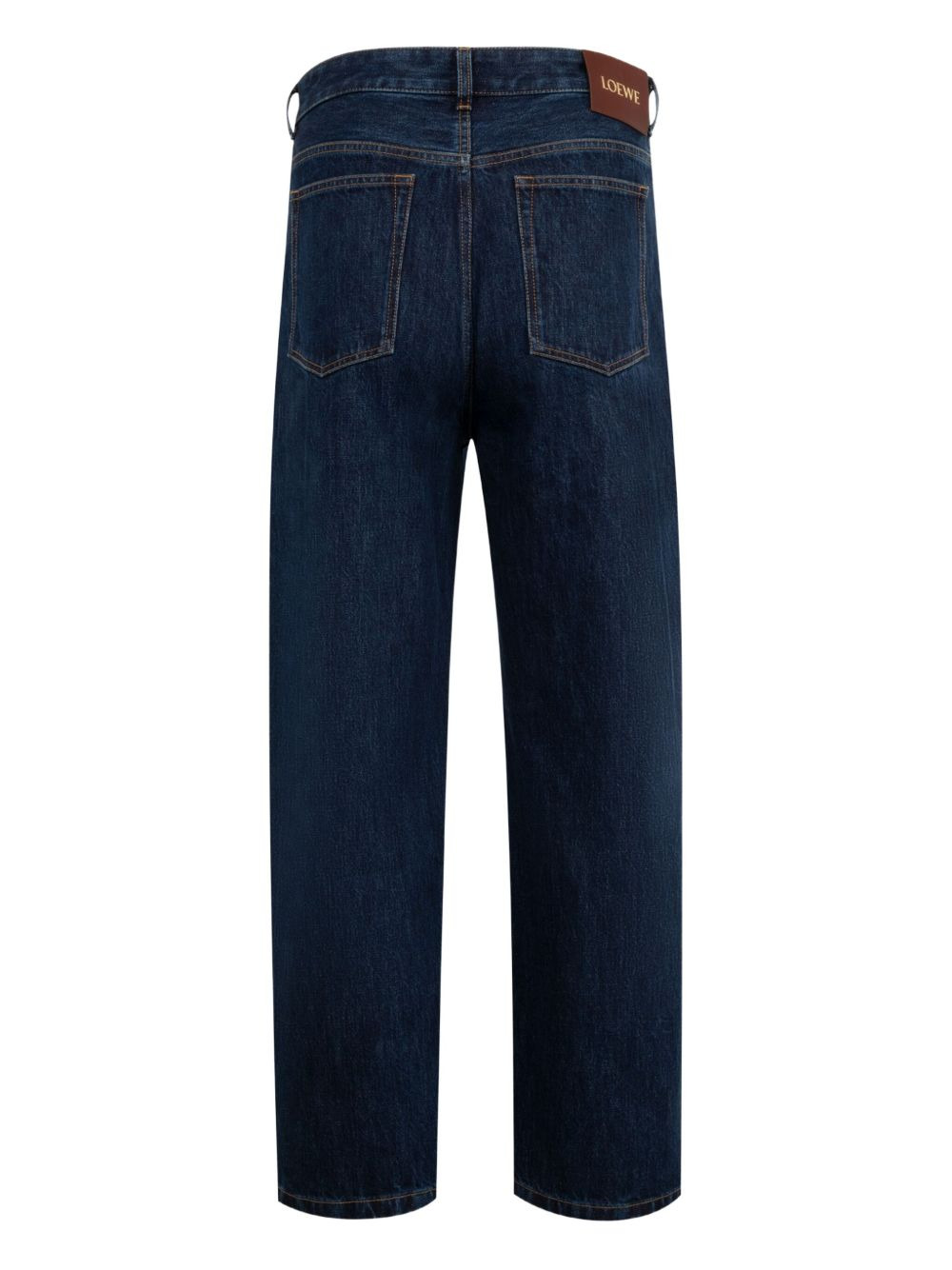 embossed-logo jeans - 2