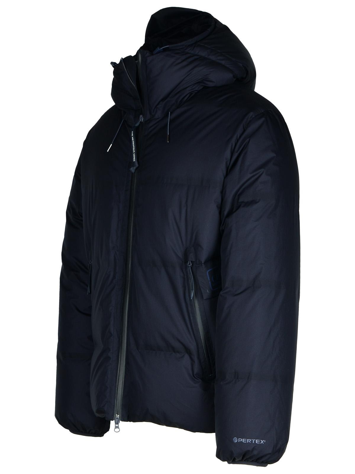 C.P. Company Blue Polyamide Down Jacket Man - 2