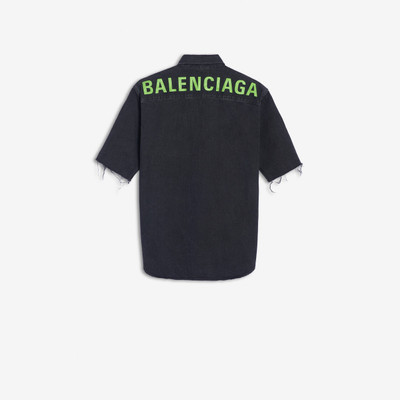 BALENCIAGA Logo Short Sleeves Shirt outlook