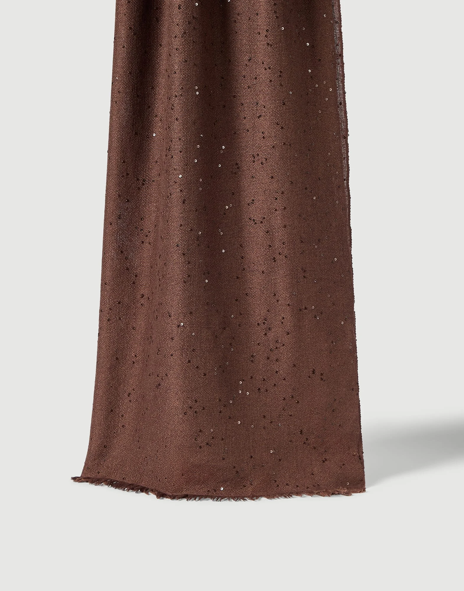 Cashmere and silk Diamond yarn scarf - 1