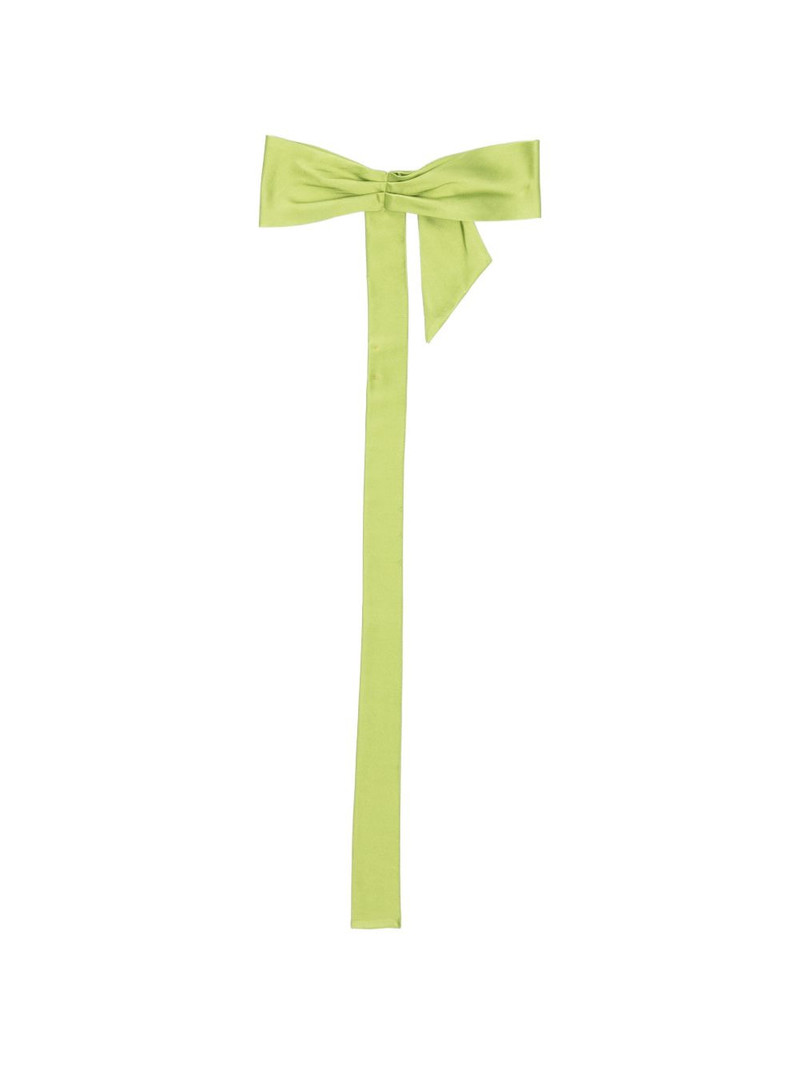satin bow scarf 1