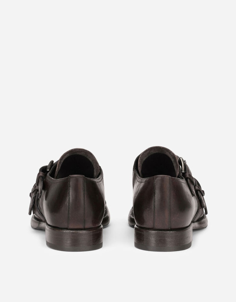 Dolce & Gabbana Horse calfskin monk strap shoes outlook