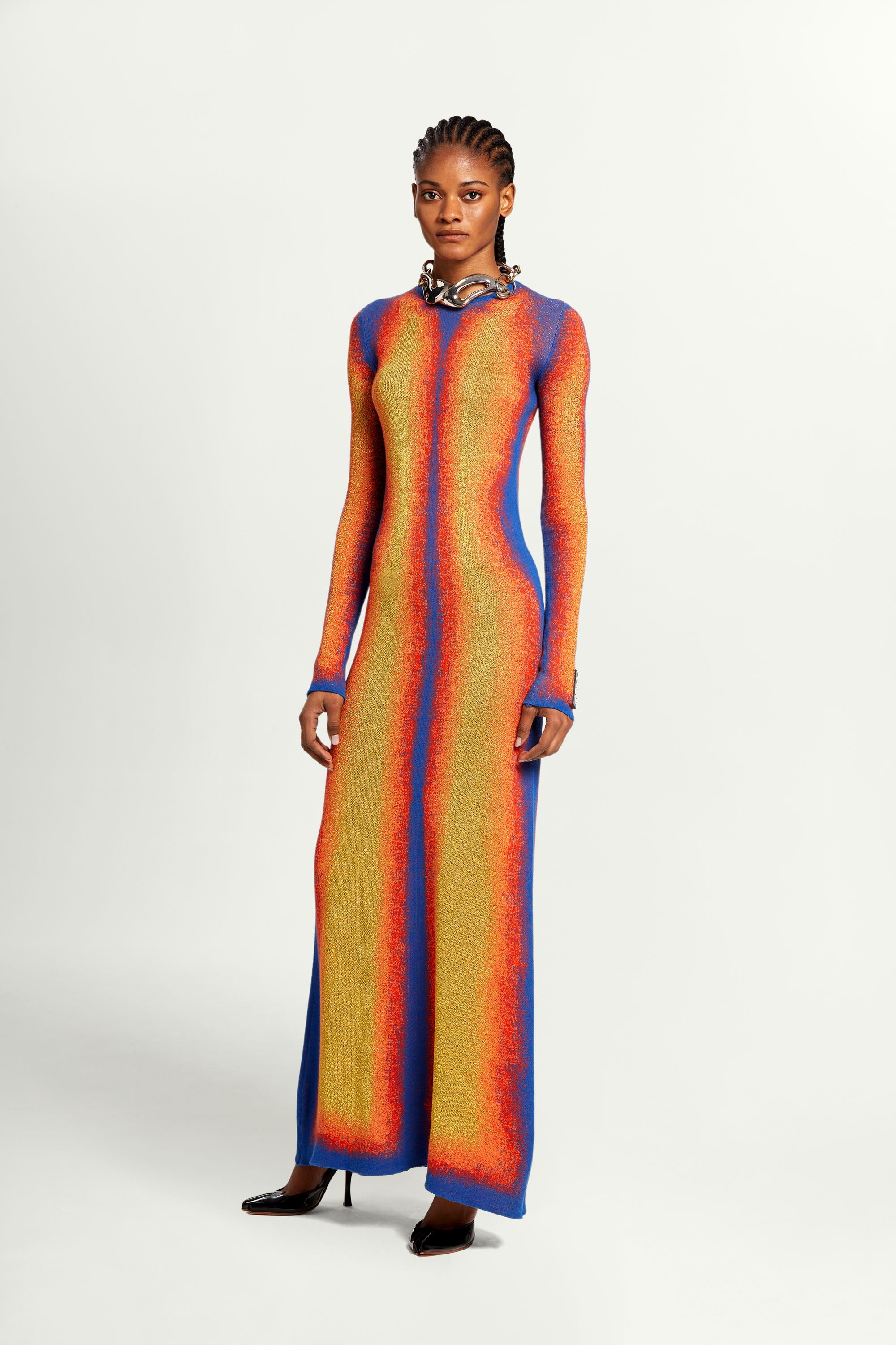 Gradient Knit Maxi Dress - 5