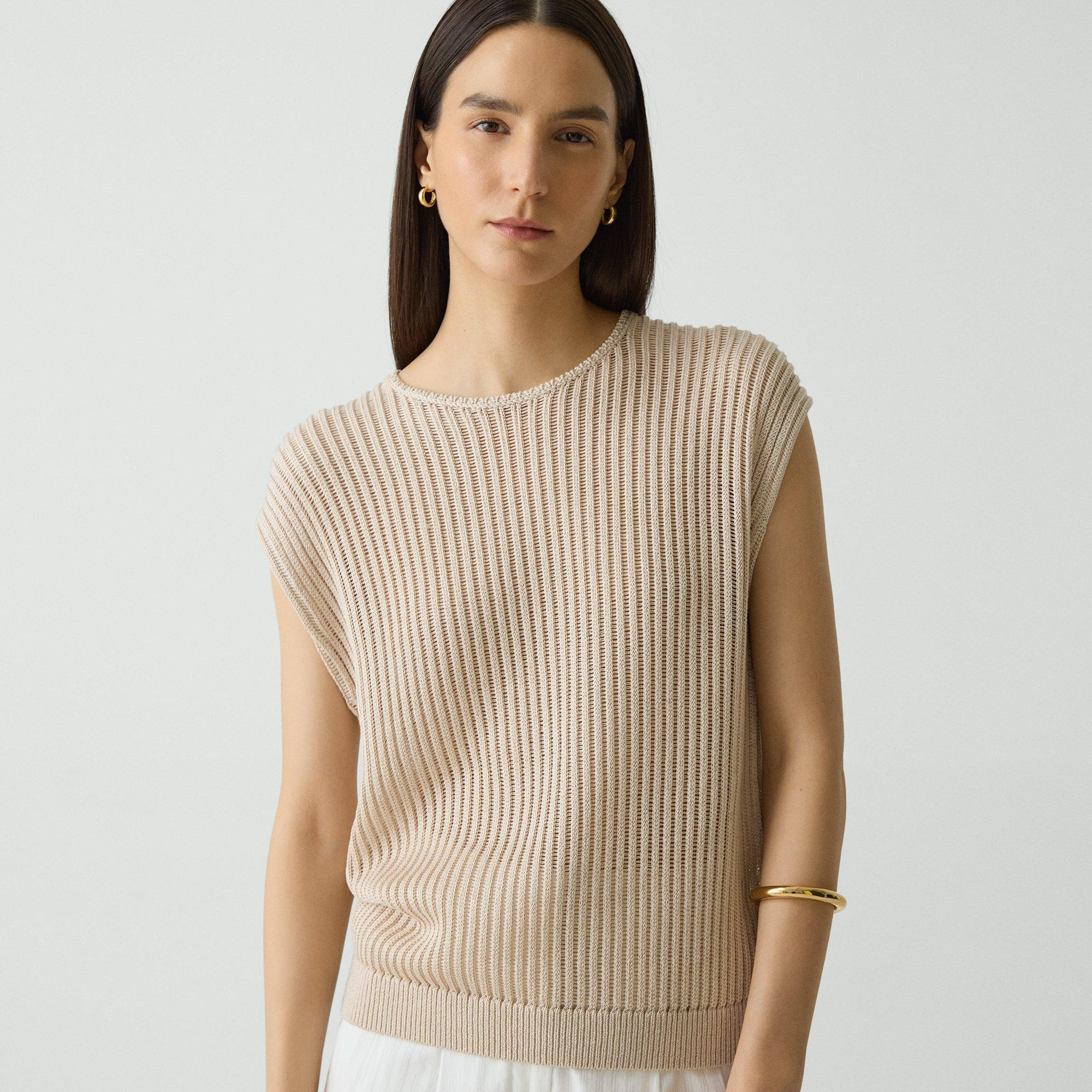 Sweater Vest in Cotton - 5